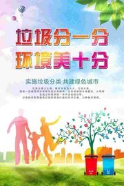 垃圾分类宣传海报