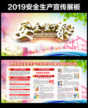 安全责任重于泰山宣传展板