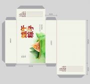 端午节粽子包装盒模板