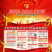 2019年安全生产月主题图片下载
