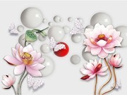 3D��������Բ�򱳾�ǽ