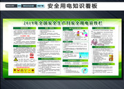 安全用电知识展板设计图 