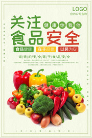 关注食品安全宣传图片下载