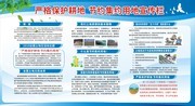 2019全国土地日展板模板素材