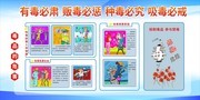 禁毒知识宣传展板图片