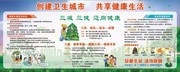 创建卫生城市宣传栏模板图片