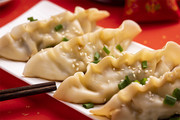 煮熟的饺子高清图