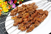 羊肉串烧烤美食菜品图片素材