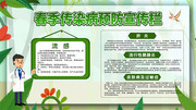 春季传染病预防宣传栏设计