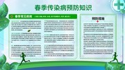 春季传染病预防知识宣传栏模板下载