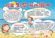 珍爱生命预防溺水手抄报