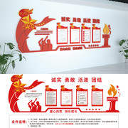 校园少先队共青团文化墙图片