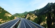 沪陕高速风景图片素材