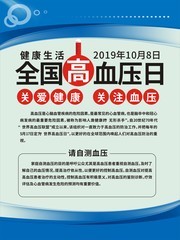 全国高血压日宣传图片素材