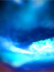 深蓝抽象流体渐变背景图片