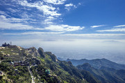 泰山碧霞祠风光图片