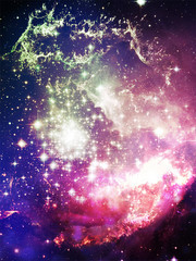梦幻星云背景图片素材