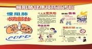 慢阻肺健康教育展板