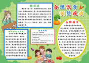 合理饮食预防糖尿病手抄报