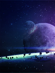 炫酷星球叠加背景素材