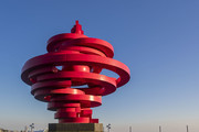 五月的风城市雕塑图片