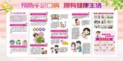 预防手足口病健康教育知识宣传栏