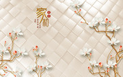 家和富贵软包装饰画