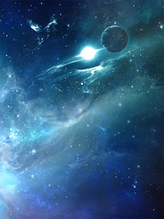 科技星空背景设计图片素材
