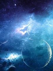 星球科技背景设计图片