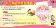 麻风病知识宣传栏图片下载