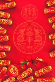 新年喜庆春节海报图片素材