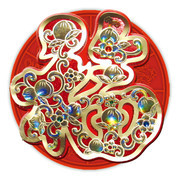 烫金福字图片设计素材