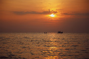 唯美的夕阳美景图片