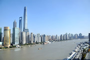 上海黄浦江城市风景图片