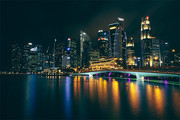 城市夜景图片