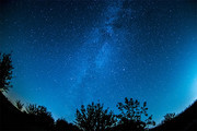 唯美星空风景背景图片