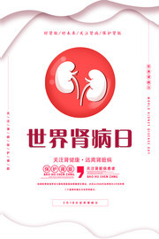 世界肾病日宣传广告