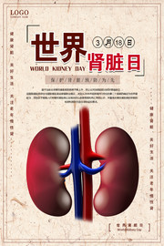 世界肾脏日公益海报