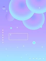 浪漫创意几何背景