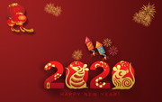 2020年鼠年新年春节图片下载