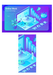 未来在线办公图片素材