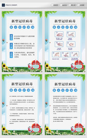 预防新型肺炎冠状病毒复工安全宣传海报