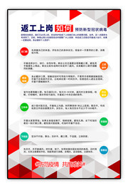 返岗上班防控新型冠状病毒指南