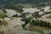 梯田风景摄影图片素材