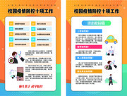 校园疫情防控宣传展板图片