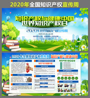 2020世界知识产权主题宣传栏展板
