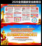 2020国家安全教育日主题板报下载