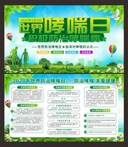 世界哮喘日宣传栏