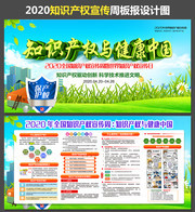 知识产权宣传周展板下载