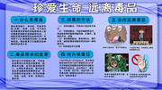 禁毒知识宣传展板
